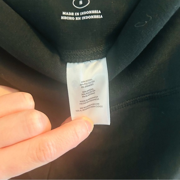 Orvis Midweight High Rise Fleece Lined Legging Womens Size Small Black Leggings - Picture 9 of 11